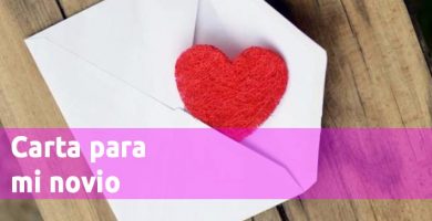 Carta para mi novio