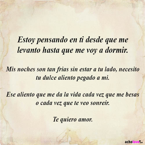 Carta Con Aliento De Amor