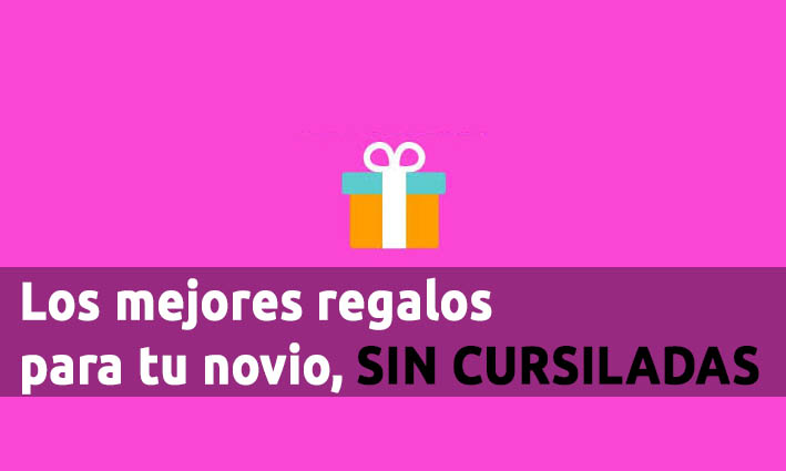 COMPRAR REGALO A TU NOVIO